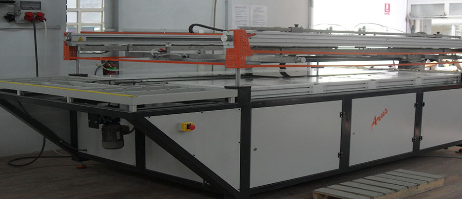 Arus Machine Screen Printing Automatic Posed Glass Printing Machine